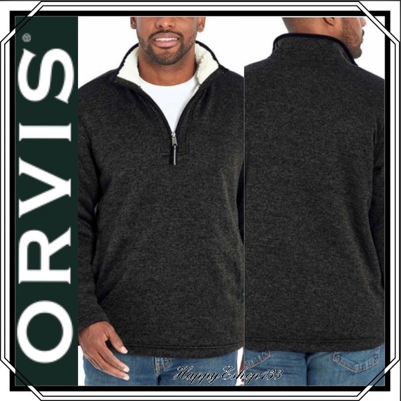 orvis fleece lined pullover
